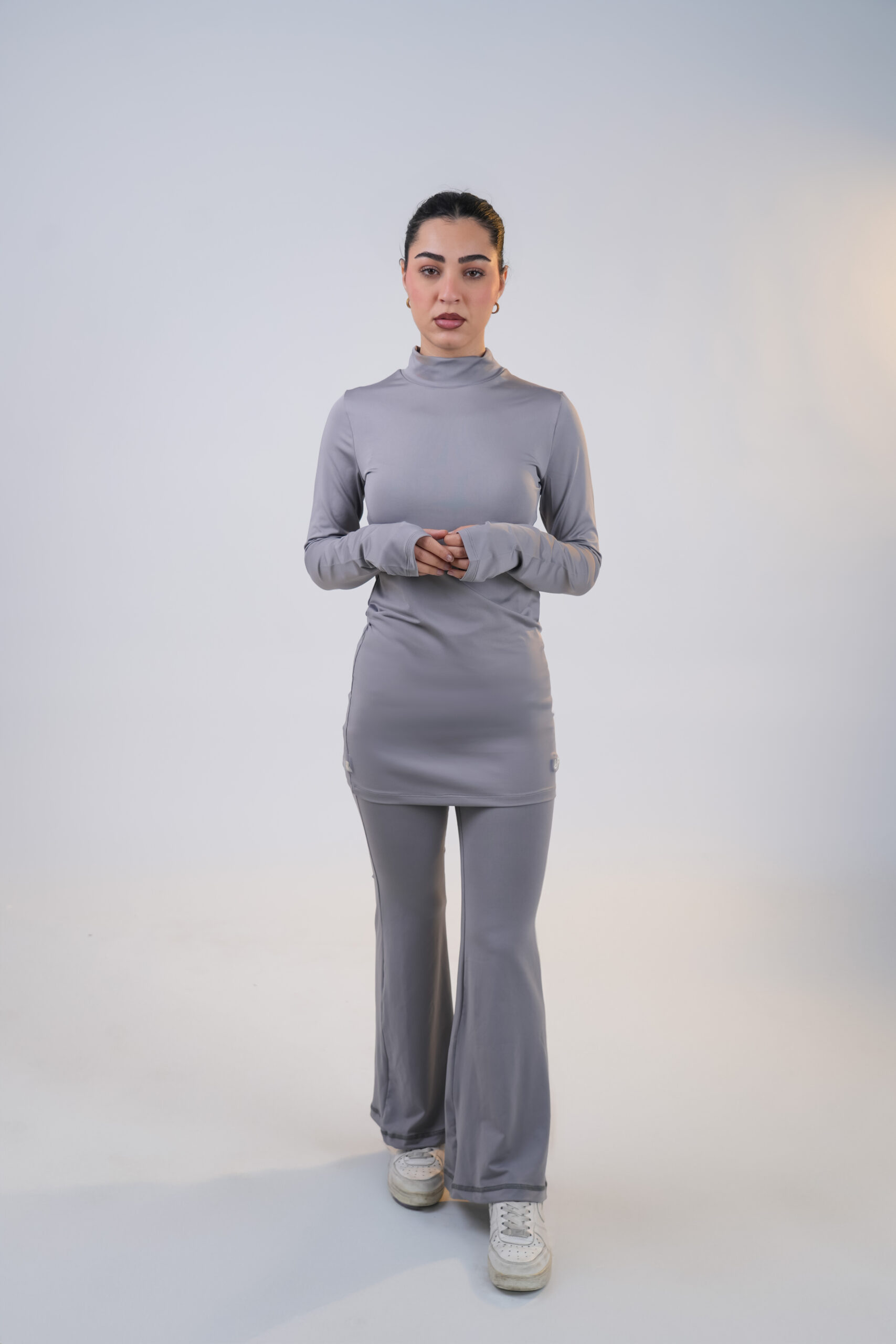 InfiniteFlex Flare Pants - Grey