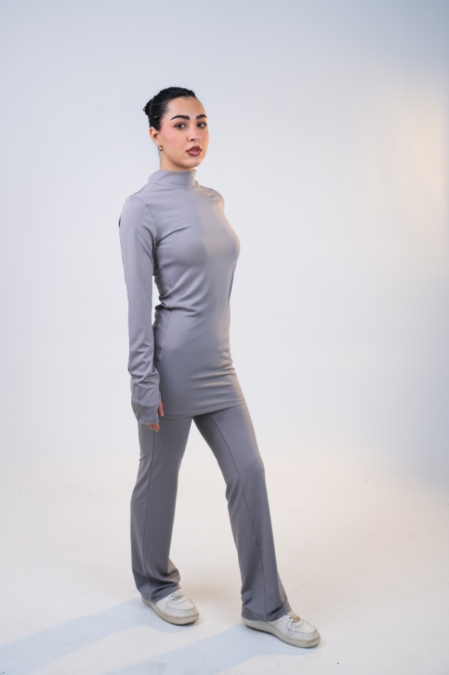 InfiniteFlex Wide Leg Pants - Grey