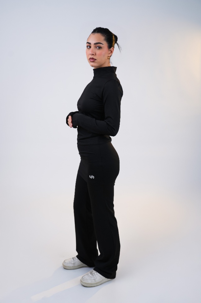 InfiniteFlex Wide Leg Pants - Black