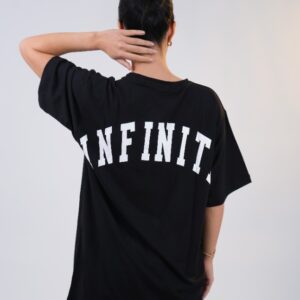Oversized INFINITE Tee - Black