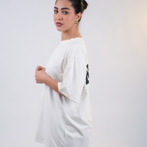 Oversized INFINITE Tee - White